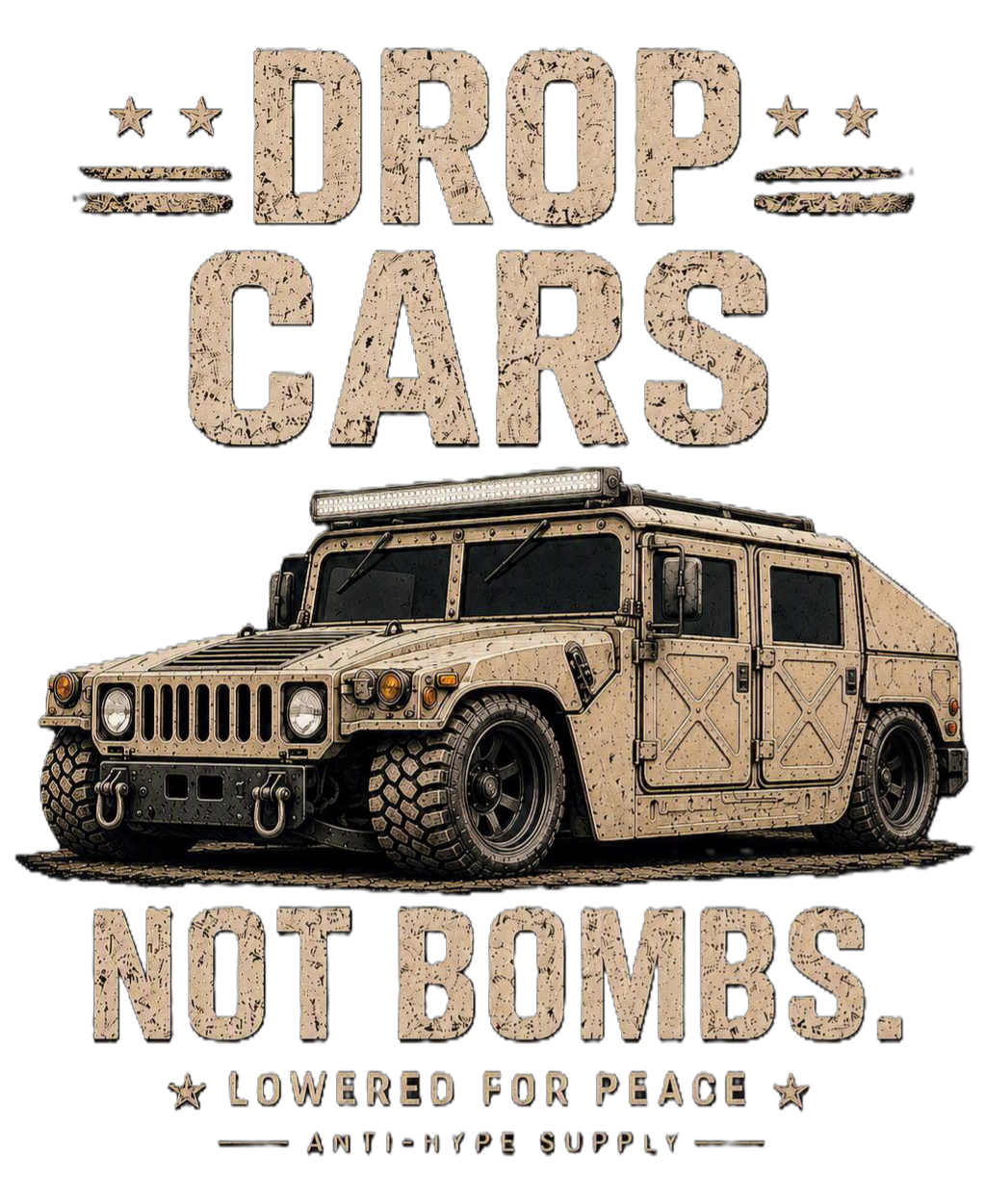 Drop Cars Not Bombs